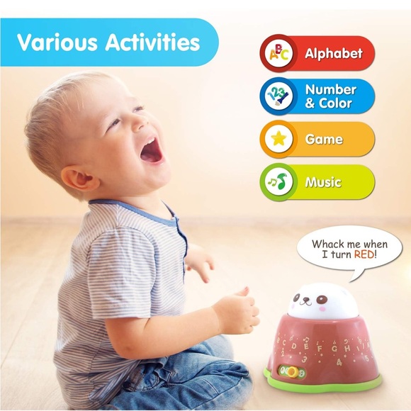 BEST LEARNING Whack & Learn Mole Interactive Light-Up - Picture 2 of 9